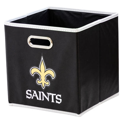 Franklin Sports NFL New Orleans Saints Collapsible Storage Bin