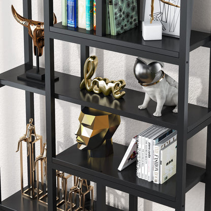 Tribesigns 79 Inch Bookshelf, 7-Tier Tall Bookcase with 10-Open Shelf