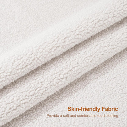 Homguava Bean Bag Chairs for Adults,Giant Beanbag Couch Adult Bean Bag Chair with Filler Included,Modern Lazy Sofa Comfy Chair for Living Room(White)