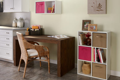 ClosetMaid Cubeicals 6 Cube Storage Shelf Organizer Bookshelf, Stackable, Vertical or Horizontal
