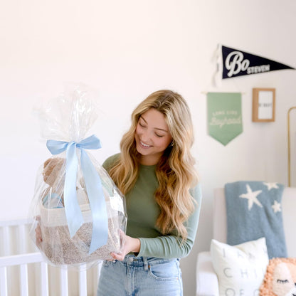 NaturalCozy Storage Cubes 9”x9”x7”Cotton Rope Woven Baskets for Organizing 3-Pack | 9 Inch Cube Storage Bin | Small Basket for Shelf Nursery, Pantry, Decorative Plant, Bathroom Closet, Toy Gift