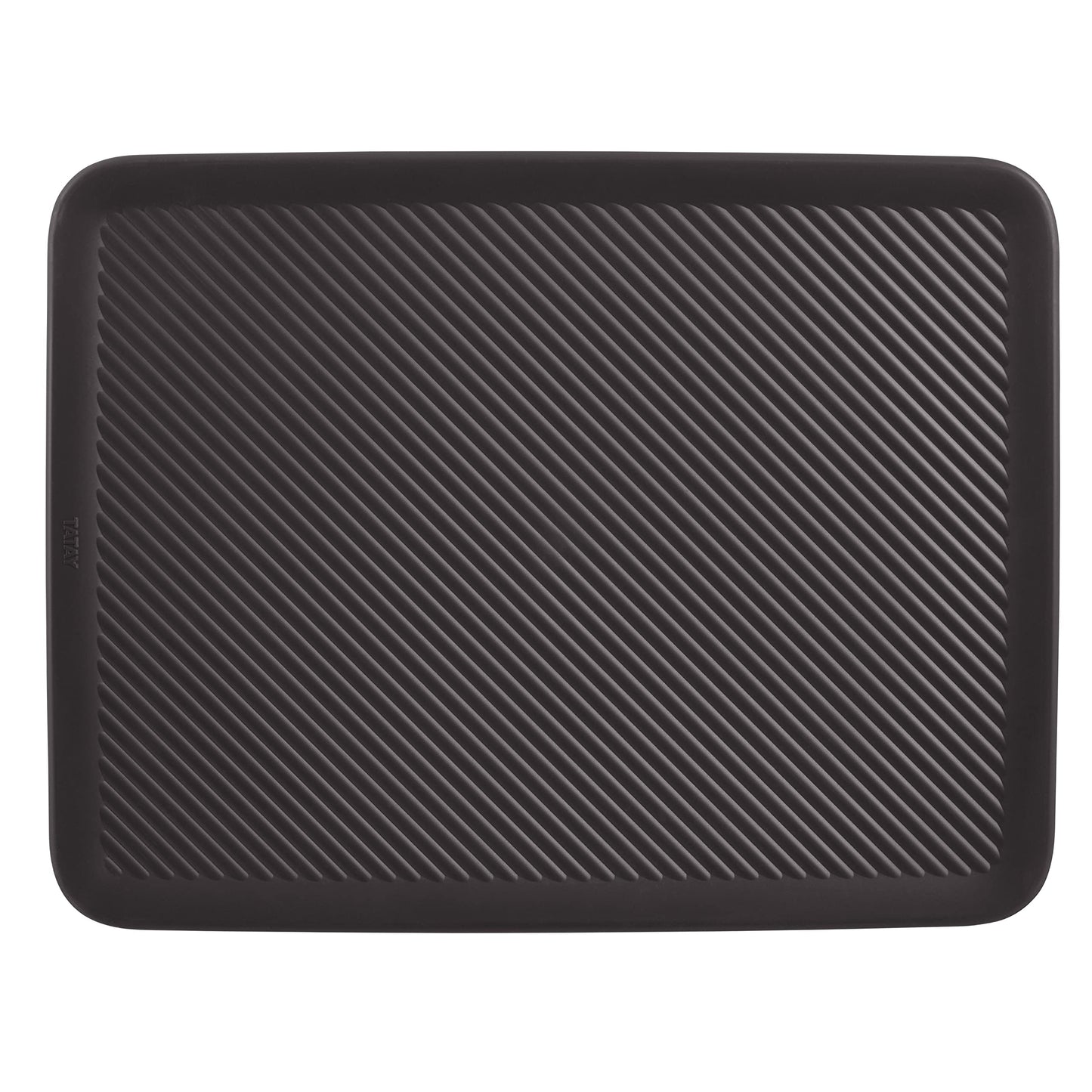 Superio Ribbed Collection Lid for Decorative Plastic Basket Open Home Storage Bins Organizer