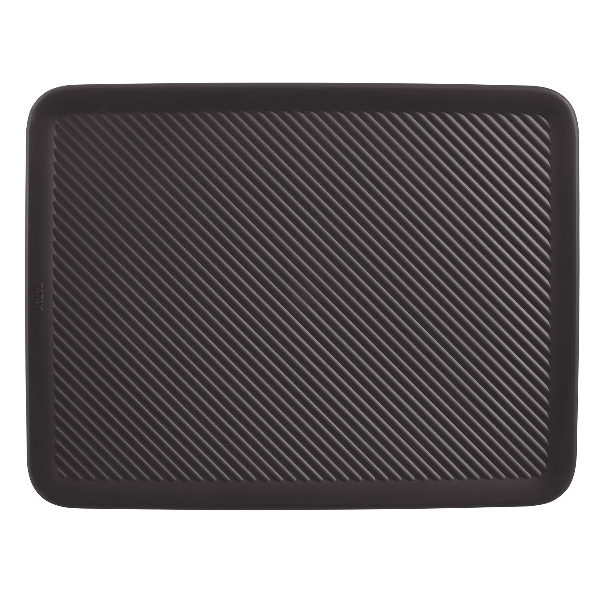 Superio Ribbed Collection Lid for Decorative Plastic Basket Open Home Storage Bins Organizer