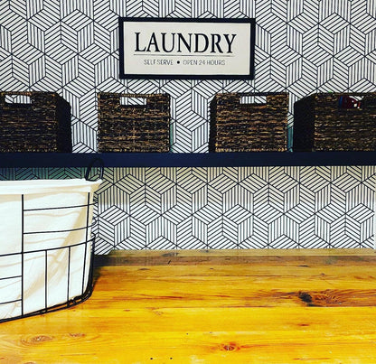 Joel's Antiques - 48 Inch Wooden Floating Shelves for Wall - 48x12x2 in - Made of Natural Wood - Long Heavy Duty Rustic Wall Shelves for Bedroom - Perfect for Living Room, Kitchen - Black