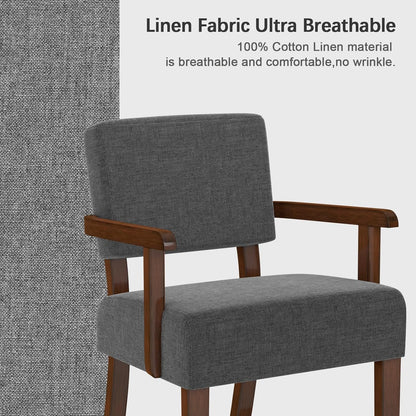Oversize Accent Chair with Soft Seat and Armrests for Living, Dinning, Bedroom, Reading, Waiting Room