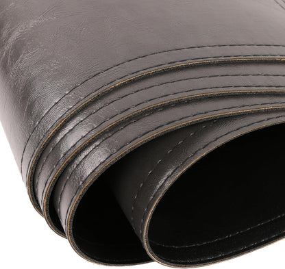 Jovono Waterproof PU Placemats, Faux Leather Dining Table Mat, Set of 8, Easy to Wipe Off Scrub Vinyl Mat, Heat & Stain Resistant for Office Conference Table, Home Décor Grey