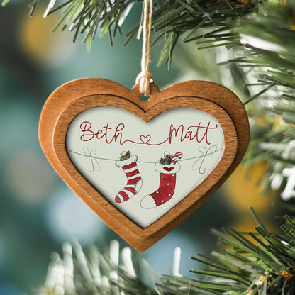 Wood Heart-Shaped 2.25" x 1.75" Photo Ornaments - Pack of 50
