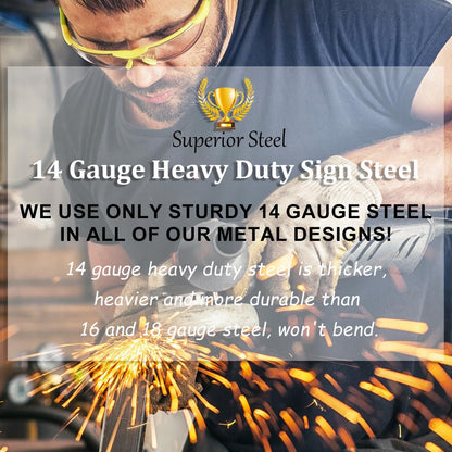 Personalized Metal House Number Sign for Outside Modern - Custom Outdoor Address Number Plaque Street Name Plaque House Letter Sign - Wall Art Decor - Unique Handmade New Home Gift Housewarming Gift