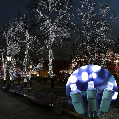 150 LED White String Lights - LED Christmas Decoration, Mini led Lights for Indoor Outdoor Home Holiday Party Wedding Independence Day Decoration