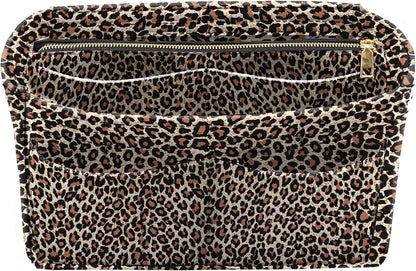 LEXSION Felt Purse Bag Organizer Insert with zipper Bag Tote Shaper Fit Speedy Neverful PM MM