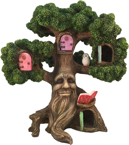 GlitZGlam Fairy Garden Enchanted Joshua's Miniature Tree (10.5 Inch Tall) for Fairies and Lawn Gnomes - A Garden Accessory