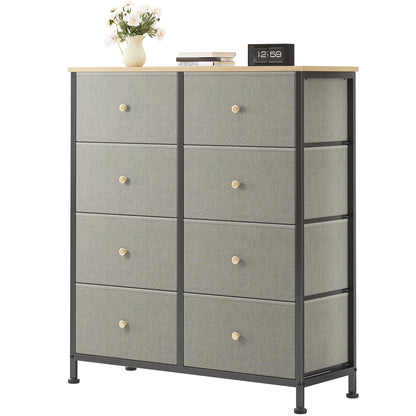 OLIXIS 8 Drawer Storage Dresser for Bedroom, Closet Organizers Units