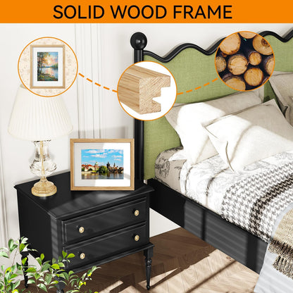 IBUYKE 8x10 Picture Frame,Set of 3,Solid Oak Wood 8x10 Photo Frame with Mat to 5x7,10x8 Picture Frames With Tempered Glass,Tabletop or Wall Mount Display,Home Decor,Natural Oak 8 x 10 Frame,UWPF0810N-3