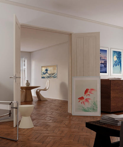 Haus and Hues 24x36 White Oak Wood Picture Frames Set of 15 - Premium Bulk Picture Frames 24x36 Bundle - Elegant Gallery Wall Frame Set for Posters, Art Display - Ideal for Wall Decor in Home & Office