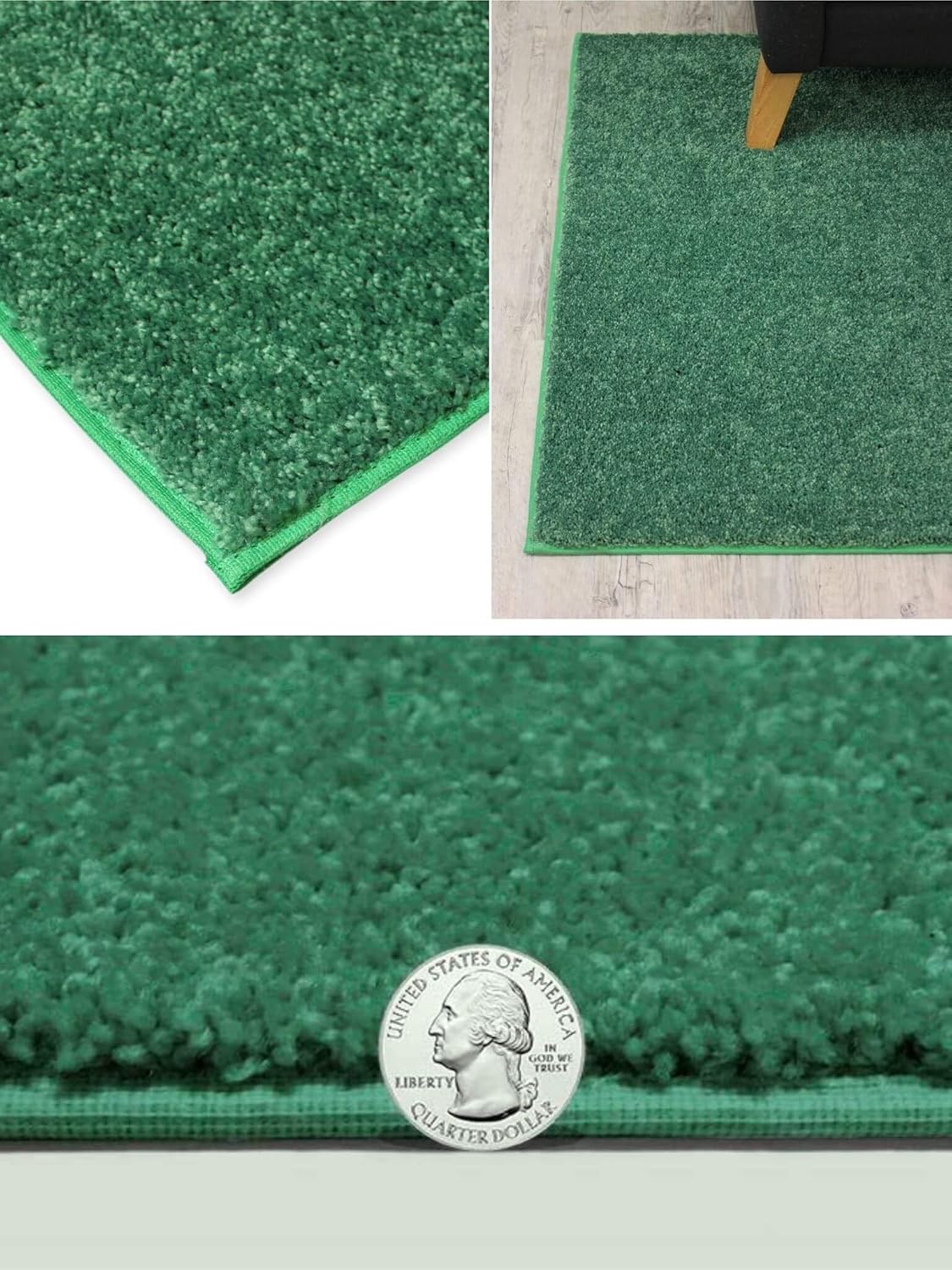 KOECKRITZ Soft and Colorful Kids Classroom Area Rugs (Passes Flammability Pill Test) Many Sizes and Bright Colors to Select from (8' x 12', Froggy)