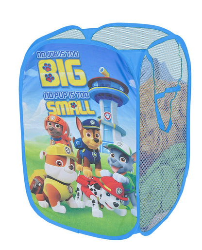 Nickelodeon Paw Patrol Pop Up Laundry Hamper with Durable Carry Handles,Kids Clothes Storage