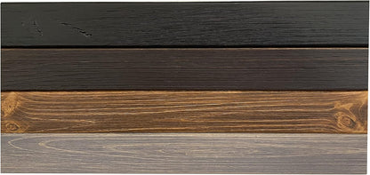 joelsantiques Floating Shelf, Wood Wall Shelf, Natural Wooden Home Decor for Bathroom Kitchen Bedroom, Hanging Mounted Invisible Bracket (Medium Brown, 7" Deep x 60" Wide)