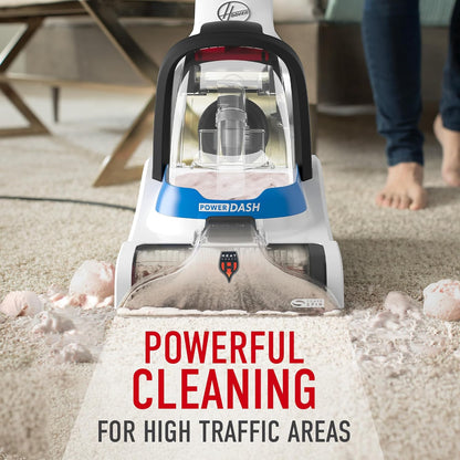 Hoover PowerDash Pet Compact Carpet Cleaner Machine, Lightweight Carpet Shampooer Machine, Pair with a Hoover Cleaner Solution for a Bright, Refreshed Home