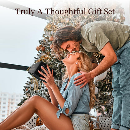 KITESSENSU Cocktail Shaker Set Bartender Kit with Stand | Bar Set Drink Mixer Set with All Essential Bar Accessory Tools: Martini Shaker, Jigger, Strainer, Mixer Spoon, Muddler, Liquor Pourers | Black