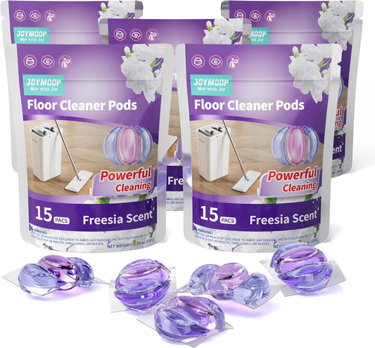 JOYMOOP Floor Cleaner for Mopping, 75 PCS Mopping Solution, Hardwood Floor Cleaner, Works Perfectly