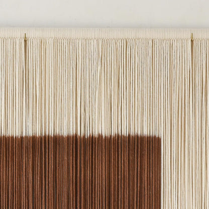 Macrame Wall Hanging Large Dip Dye Tapestry Fiber Wall Art Boho Bedroom Décor 57''W*35''L