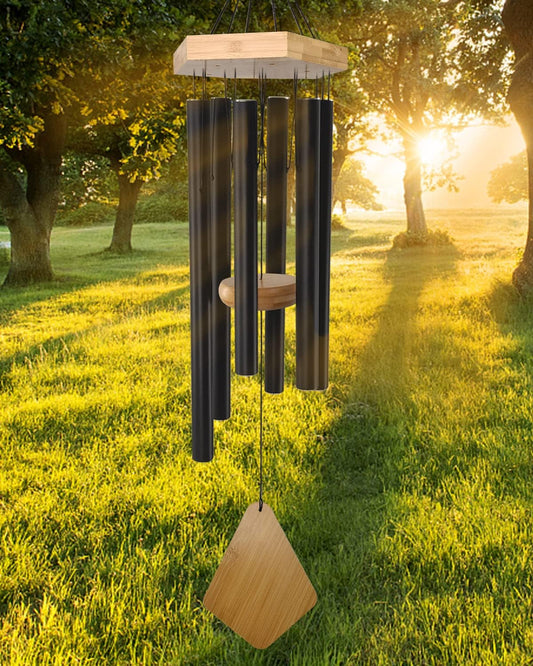 Wind Chimes Outdoor Deep Tone, 30 Inches Wind Chimes Outdoor, Memorial Wind Chimes with Hook as