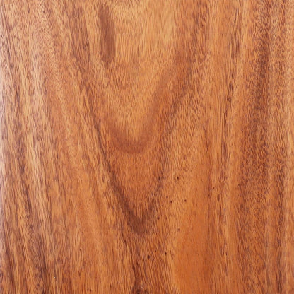 Rutledge & King Mid Century Modern Boho Chic Round Wooden End Table - 15.75"D x 11.8"W x 19.7"H - Brown