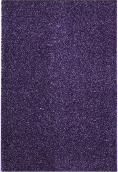 KOECKRITZ Soft and Colorful Kids Classroom Area Rugs (Passes Flammability Pill Test) Many Sizes and Bright Colors to Select from (7' x 7', Eggplant)