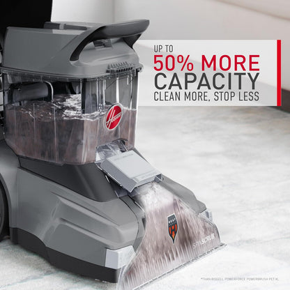 Hoover PowerScrub XL Pet Carpet Cleaner Machine for Carpet and Upholstery, Deep Cleaning Shampooer Machine with Multi-Purpose Tools, Powerful Suction, Pair with Hoover Cleaner Solution