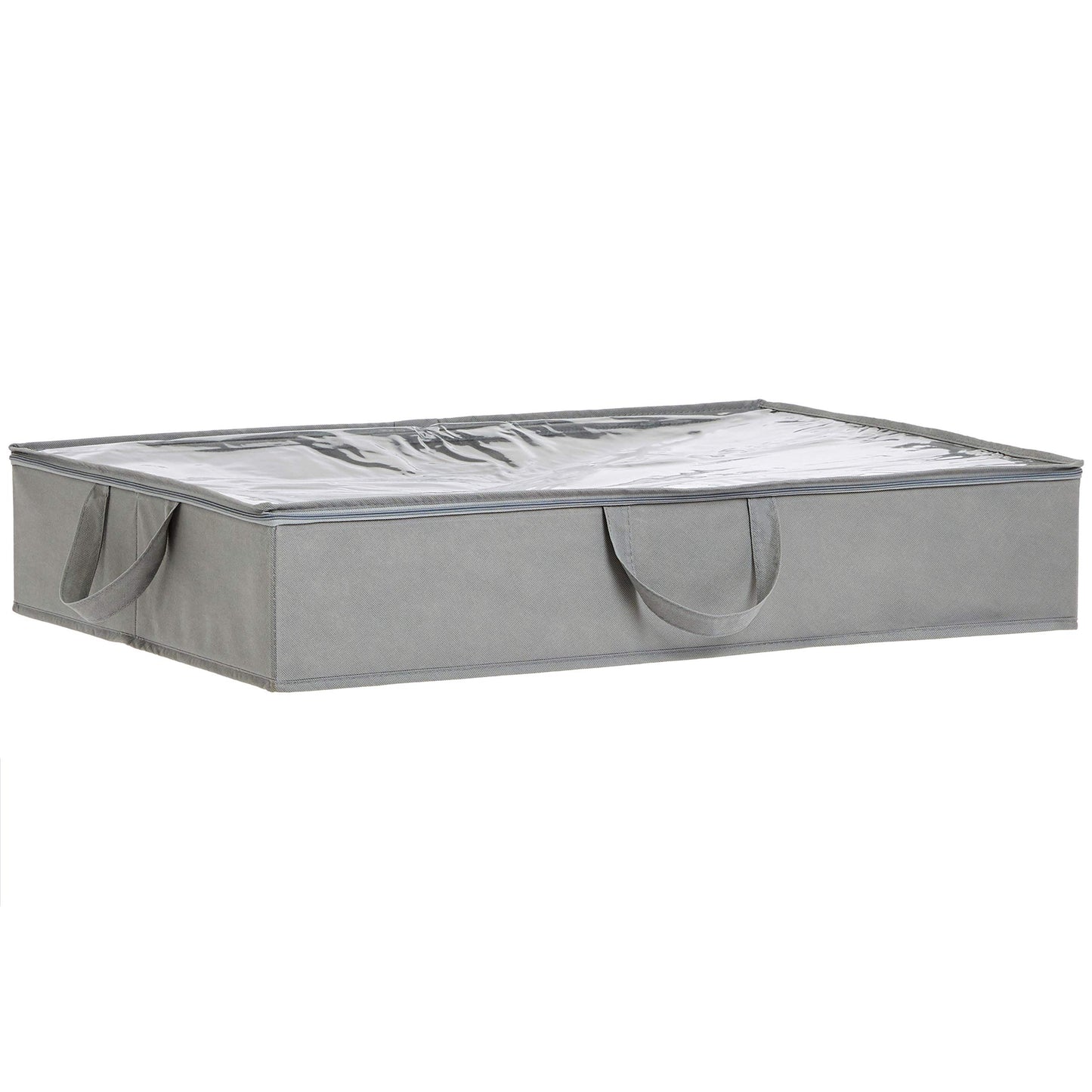 Amazon Basics Under Bed Storage Bags for Clothes, Blankets and Linens, Foldable Fabric Containers