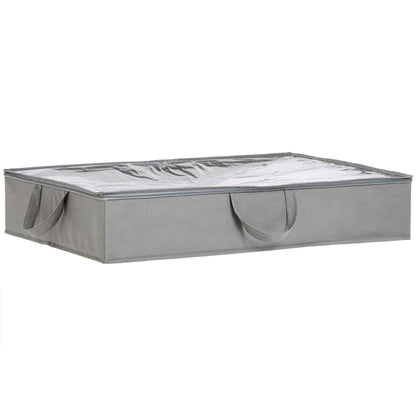 Amazon Basics Under Bed Storage Bags for Clothes, Blankets and Linens, Foldable Fabric Containers