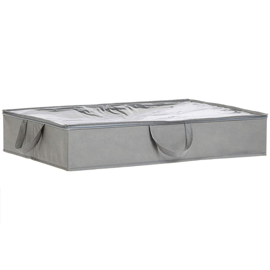 Amazon Basics Under Bed Storage Bags for Clothes, Blankets and Linens, Foldable Fabric Containers