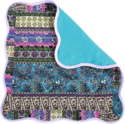 NEWLAKE Striped Jacquard Style Cotton Throw Pillow Covers (2 Pieces, 18X18 Inch)