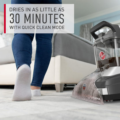 Hoover Powerscrub XL Pet Carpet Cleaner Machine, Upright Shampooer, FH68050, Black