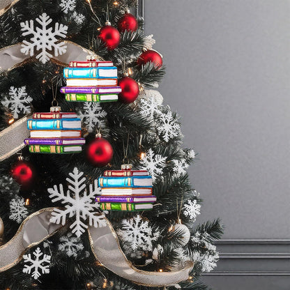 Hanging Christmas Ornaments, 2025 Glass Blown Christmas Tree Ornaments, Christmas Tree Decorations, Funny Gifts & Home Decor, Book