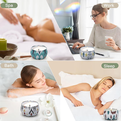 Candles Gifts for Women, 9 Pack Candles for Home Scented, Soy Scented Candle for Home, Aromatherapy Candle Gifts Set for Christmas, Birthday, Mothers Day, Valentine's Day