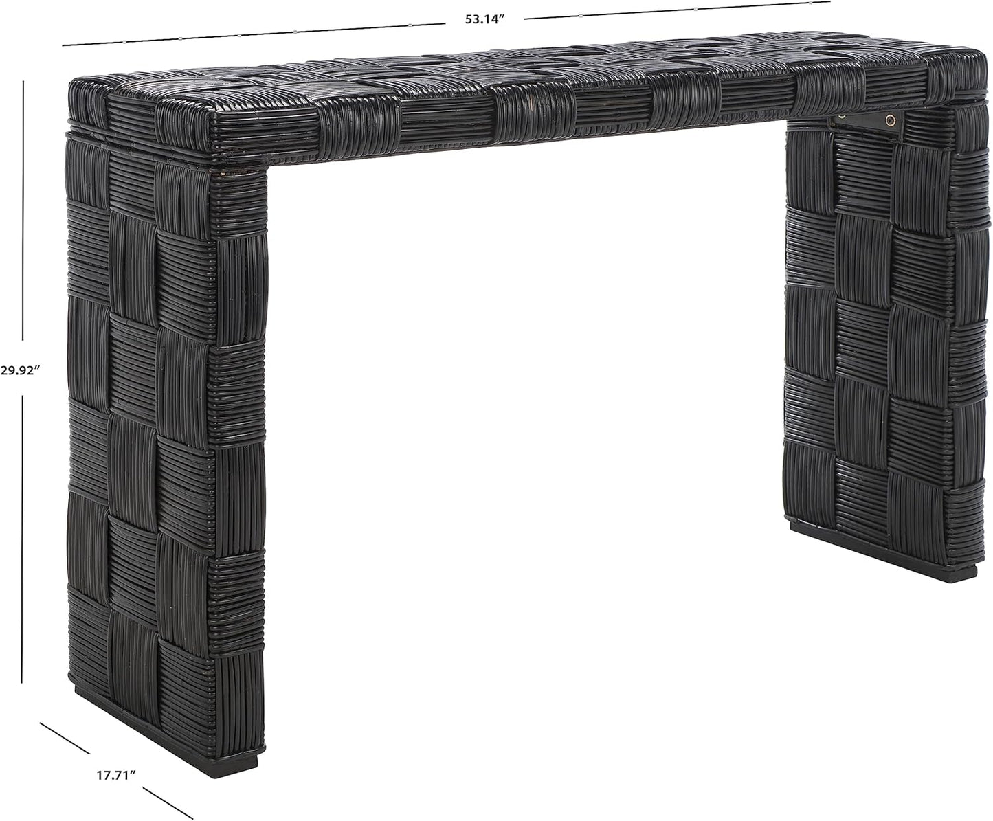 Safavieh Home Collection WIK6502 Console, Black