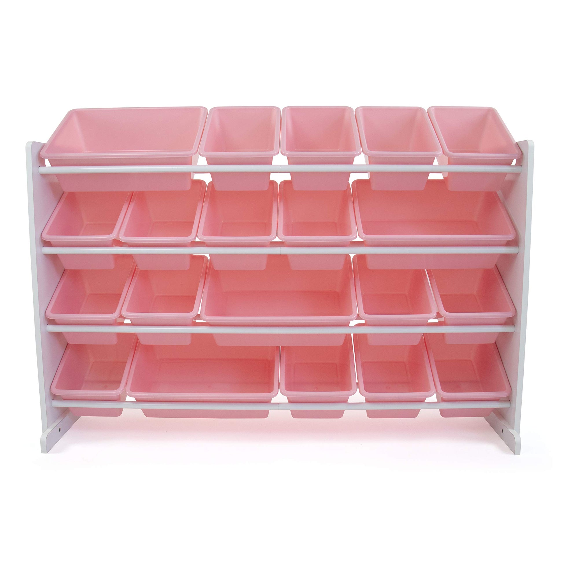 Humble Crew Kids Toy Organizer with 20 Bins, 4 Tier Storage for Playroom