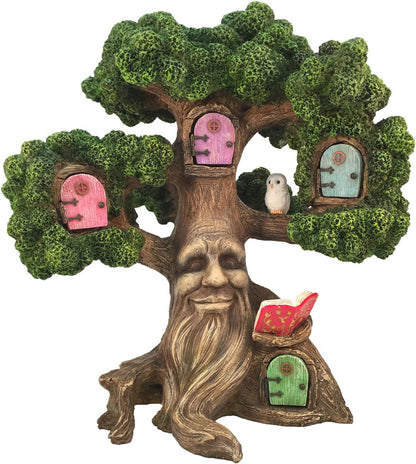 GlitZGlam Fairy Garden Enchanted Joshua's Miniature Tree (10.5 Inch Tall) for Fairies and Lawn Gnomes - A Garden Accessory