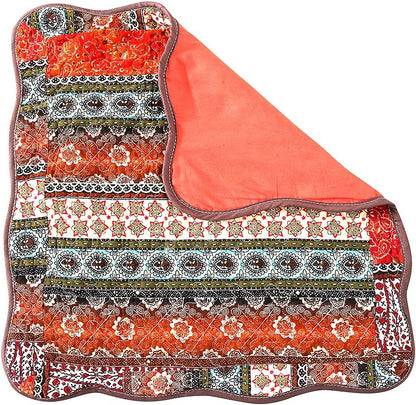 NEWLAKE Striped Classical Style Cotton Throw Pillow Covers (2 Pieces, 18X18 Inch)