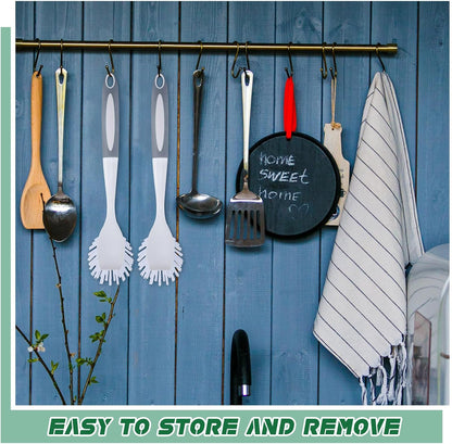 Hsei 20 Pcs Gray Kitchen Scrub Dish Brush Bulk with 11 Inch Handle Cleaning Dish Scrubber with Stiff Bristles Washing Scrub Brushes for Housekeeping for Pots and Pans, Kitchen Sink