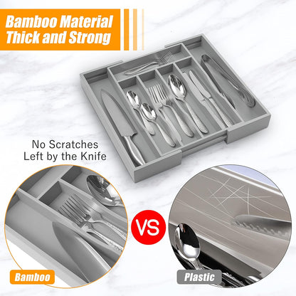 Kitchen Silverware Drawer Organizer and Storage Best Grandpa Grandfather Elder Men Father Day Grandparents Great Papaw Peepaw Grampy Pawpaw Granddad Happy Birthday Christmas Xmas Unique Cool Gifts