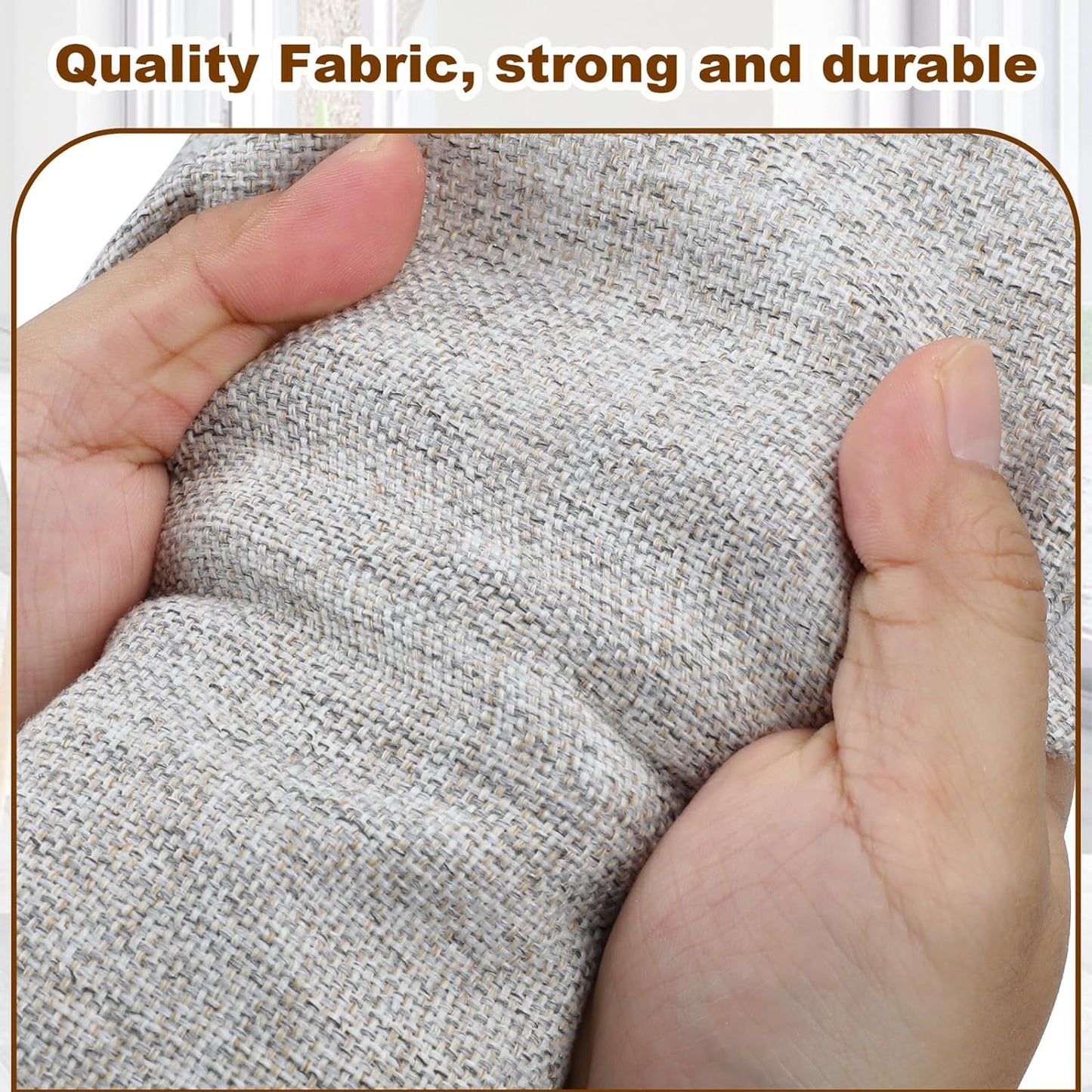 75 Quarts Extra Large Decorative Storage Bins with Lids, 3 Packs Beige Collapsible Storage Bins with Lids, Stackable Storage Bins Decorative Box Storage With Lid Extra Large