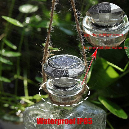 Solar Cork Lights Outdoor - Waterproof Fairy Lights for Wedding Party, Garden, Patio & Pathway Decor - Suitable for Most Wine Bottle Mouths - Cool White (8 Pack)