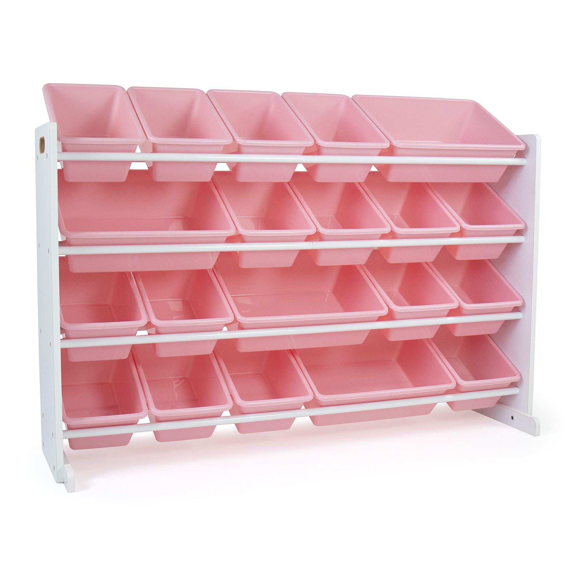 Humble Crew Kids Toy Organizer with 20 Bins, 4 Tier Storage for Playroom