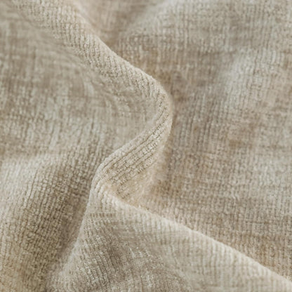 CaliTime Throw Pillow Covers Decorative 22 X 22 Inches Pack of 2 Cozy Chenille Cushion Cases for Couch Sofa Bed Living Room Home Light Taupe