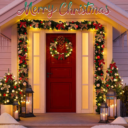 Camel Velvet Bows for Christmas Tree Decorations, 24 Pcs Premium Velvet Ribbon Bows, Christmas Tree Ornaments for Xmas Wreaths, Gift Toppers & Holiday Home Decor(1" Width, 3.5x3.5 Inch)