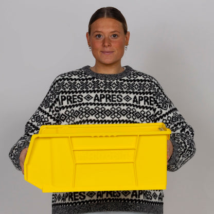 Akro-Mils 30281 Super-Size AkroBins Plastic Storage Bins, Space-Saving Stackable Bins for Garage