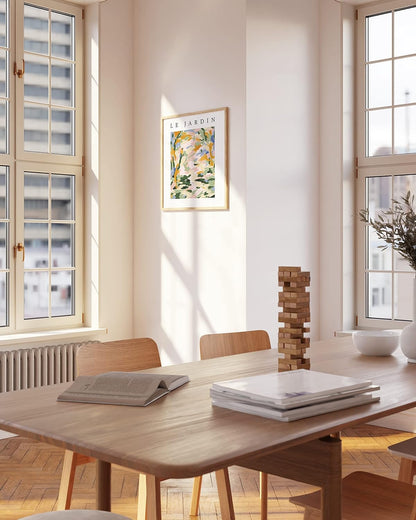 HAUS AND HUES Beige Oak Wood 16x20 Picture Frame - Modern Wood Wall Art Display - Lightweight 16x20 Frame for Art Prints, Photos, Posters - Ready-to-Hang Vertically & Horizontally