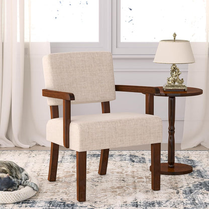 Accent Chair, Oversize Living Room Chairs with Soft Seat & Armrests for Living & Dinning Rooms